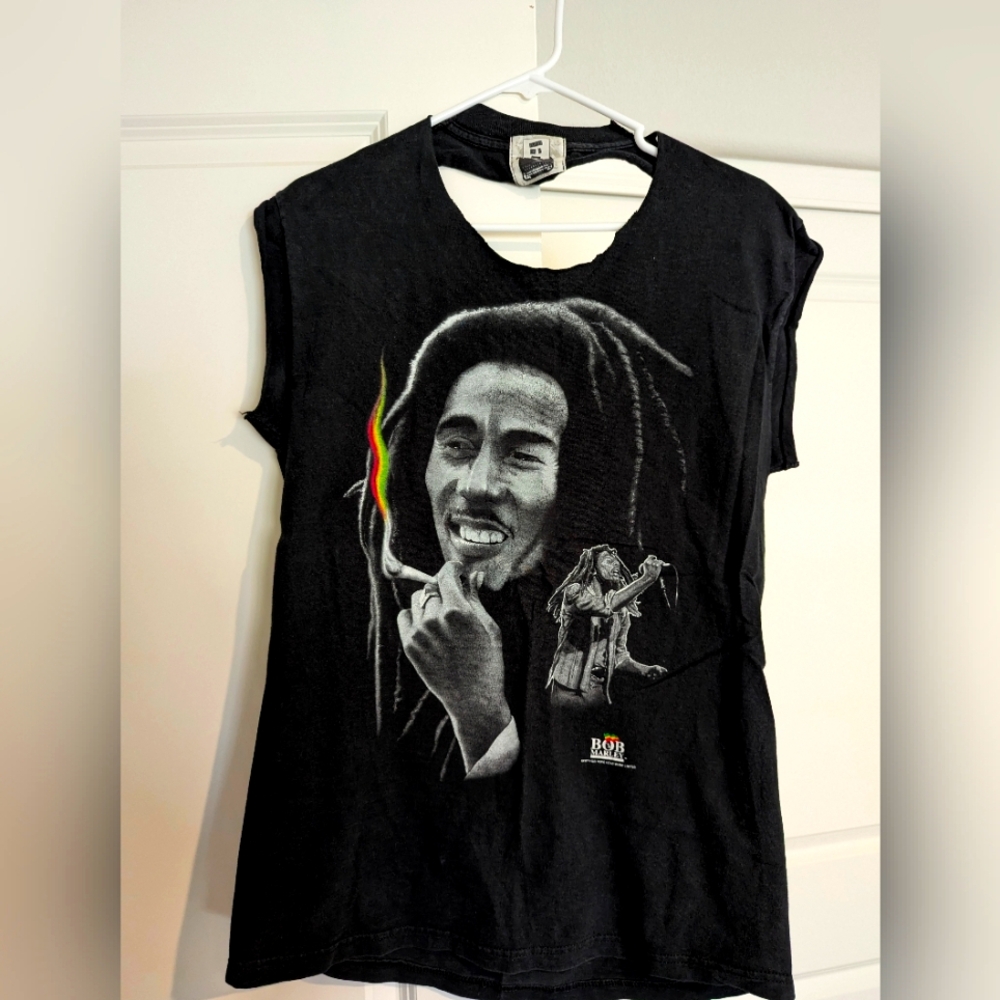 Vitntage Bob Marley Shirt